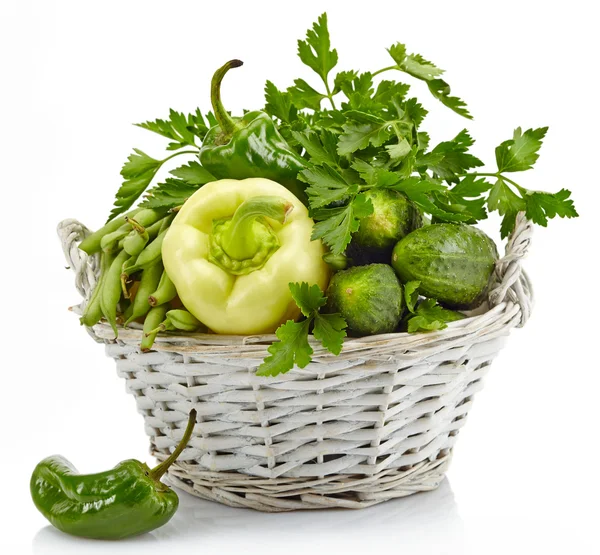 Fresh green vegetables — Stock Photo, Image