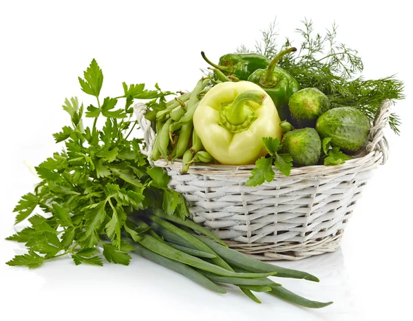 Fresh green vegetables — Stock Photo, Image