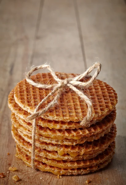 Dutch waffles — Stock Photo, Image