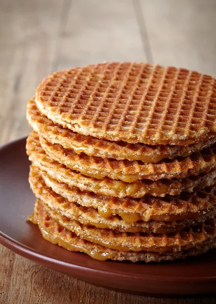 Dutch waffles — Stock Photo, Image