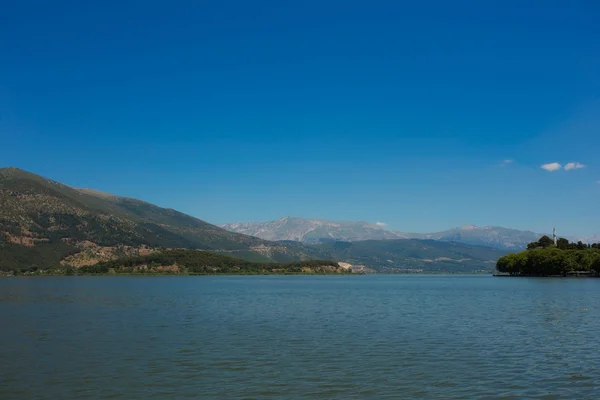 Het meer van ioannina (Griekenland) — Stockfoto