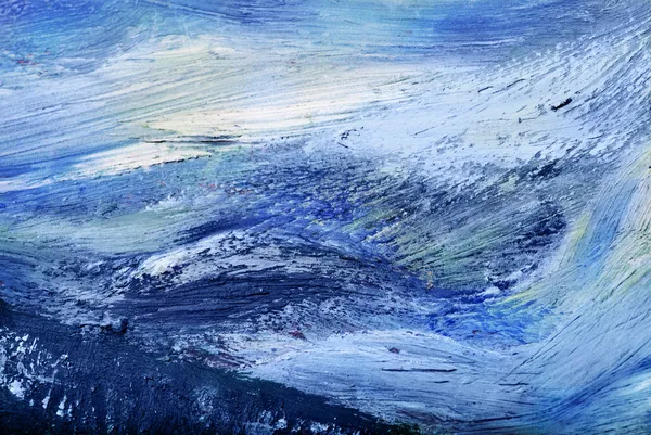 Soyut yağlı boya resim