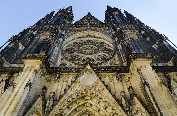 Iglesia de San Vito en Hradthe, Praga — Foto de Stock