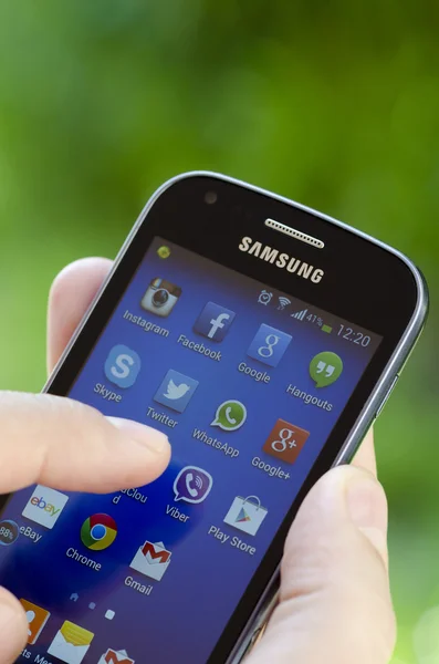 Samsung Galaxy — стоковое фото
