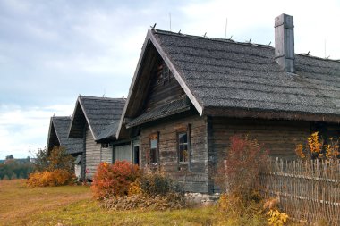 Avrupa'nın kalbinde antika ahşap village