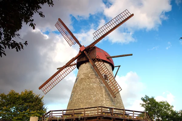 Molen op het eiland saaremaa — Stockfoto