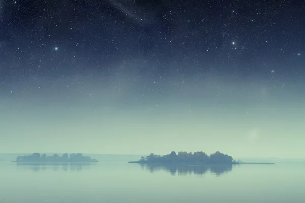 gece okyanus Adası. Bu görüntü döşenmiş b unsurları