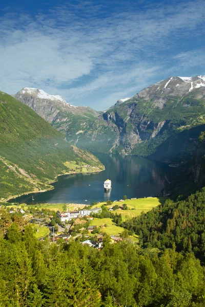 Northern Norwegian fjords. Royalty Free Stock Images