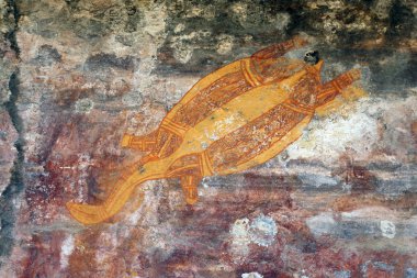 ubirr turtle rock sanat