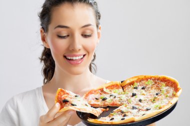 lezzetli pizza