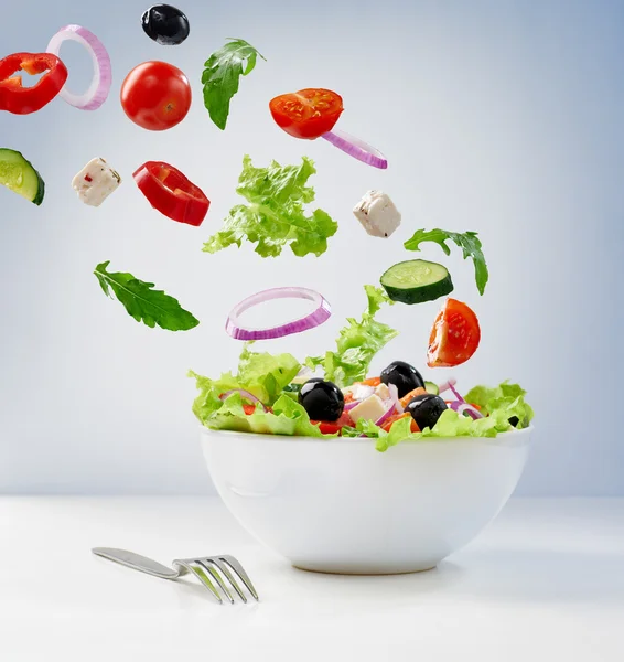 Вегетаріанські салат — стокове фото