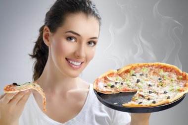 lezzetli pizza
