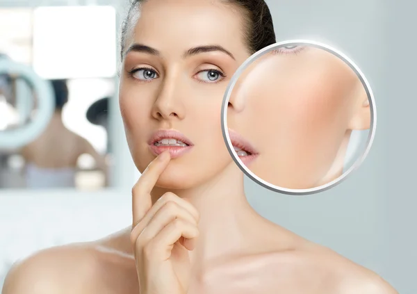 Healthy face — Stock Photo, Image