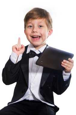 Akıllı çocuk ve izole tablet