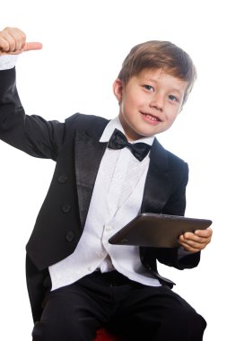 Akıllı çocuk ve izole tablet