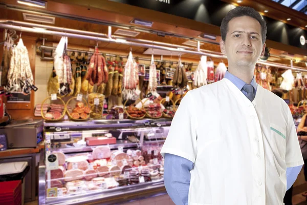 The butcher — Stock Photo, Image