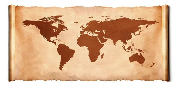 Карта Древнего мира — стоковое фото
