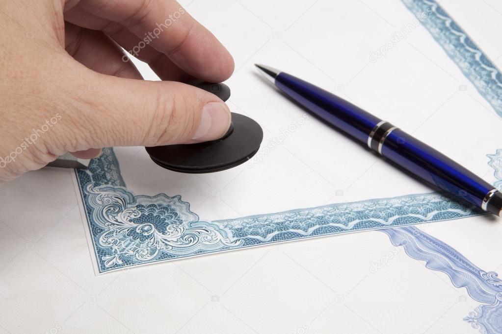 Notary public — Stock Photo © andreyuu 19052243