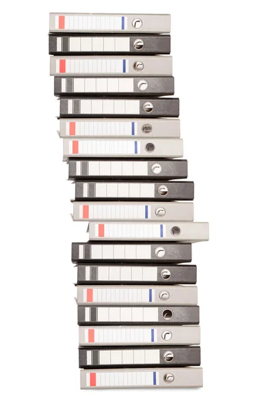 Stack of folders — Stock Photo, Image