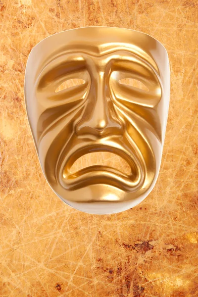 Tragedia maschera teatrale — Foto Stock