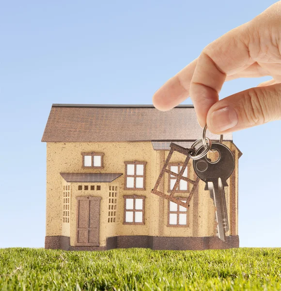 Key and house — Stock Photo, Image