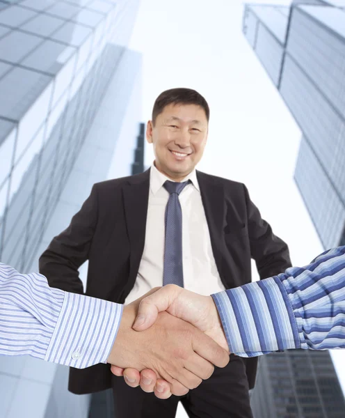 Business handshake — Stock Photo, Image