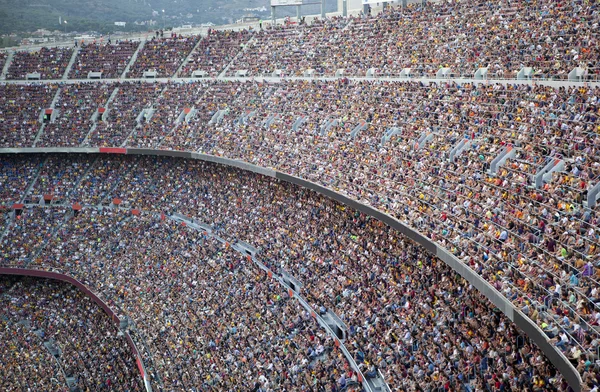 Stadion camp nou — Zdjęcie stockowe