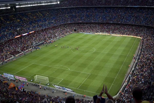 Camp nou stadion — Stockfoto