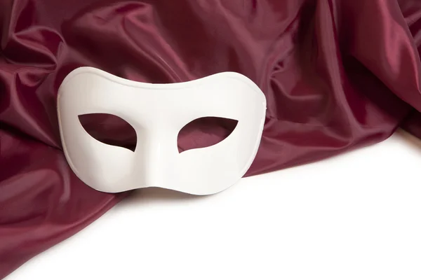 White theatrical mask — Stock Photo, Image