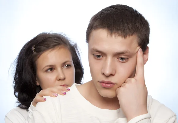 Couple quarreling — Stock Photo, Image