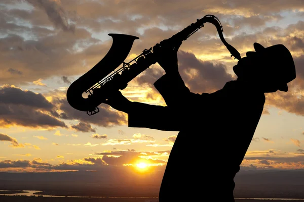 Saxophonist — Stock Photo, Image