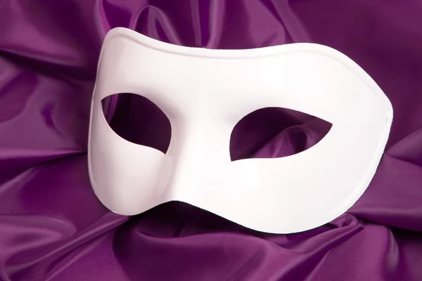 Λευκή θεατρική μάσκα — Φωτογραφία Αρχείου