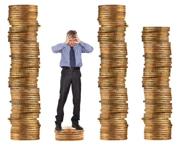 Financiële en crisis concept — Stockfoto