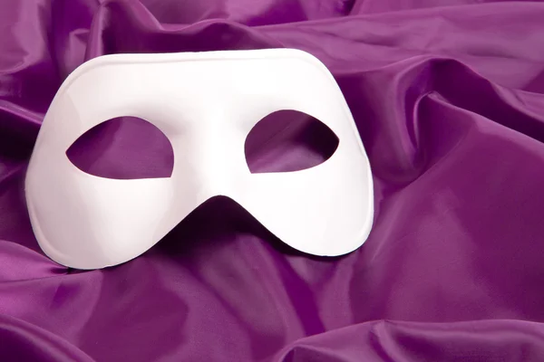 White theatrical mask — Stock Photo, Image