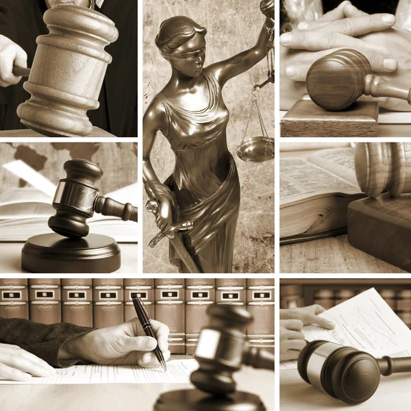 Set of Law — Stock Photo, Image
