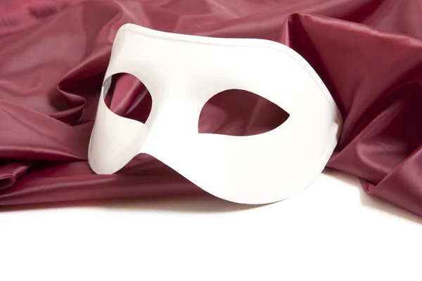 White theatrical mask — Stock Photo, Image