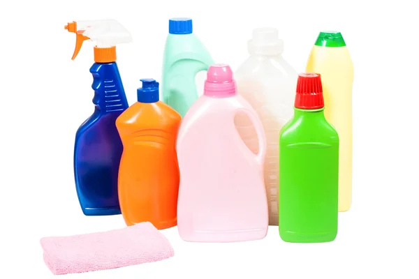 Diverse consumabile de curățare — Fotografie, imagine de stoc