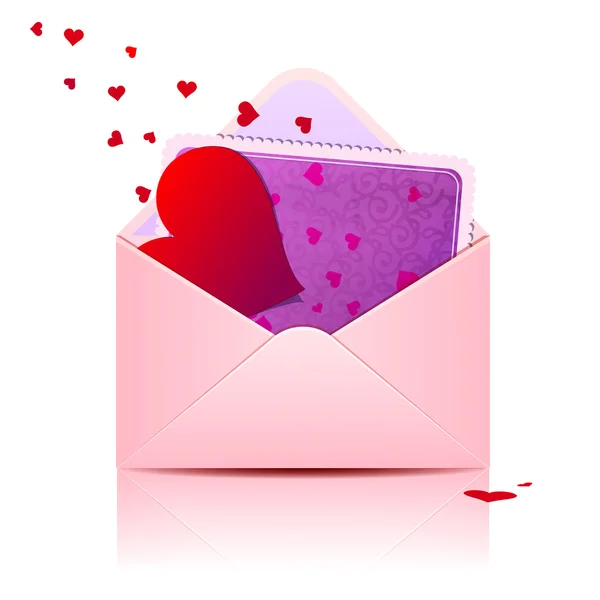 Love letter — Stock Vector