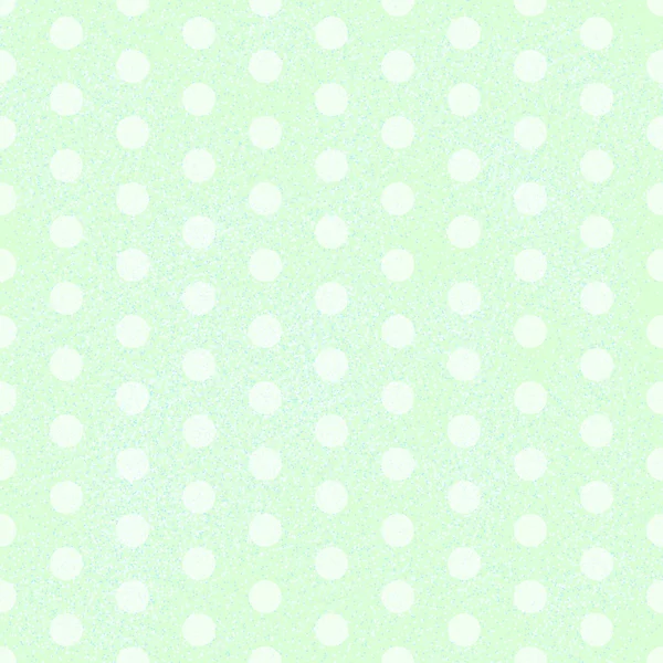 Yeşil polka dot — Stok Vektör