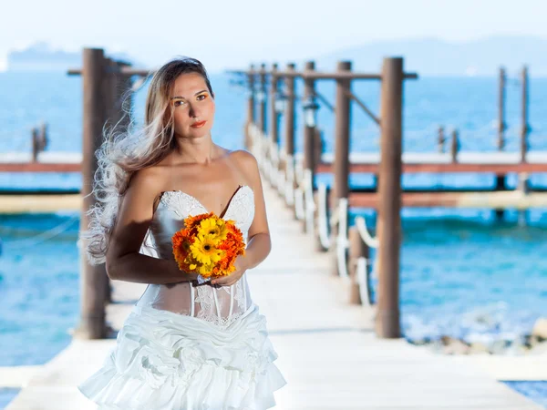 Bella sposa — Foto Stock