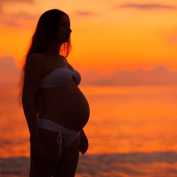 Mulher grávida — Fotografia de Stock