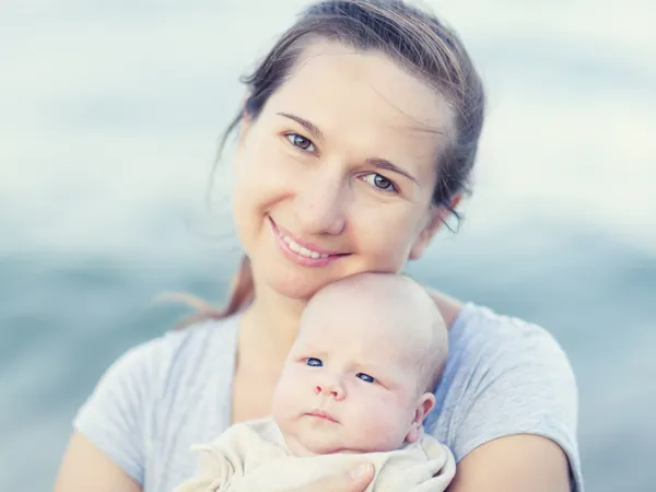 Mère et bébé — Photo