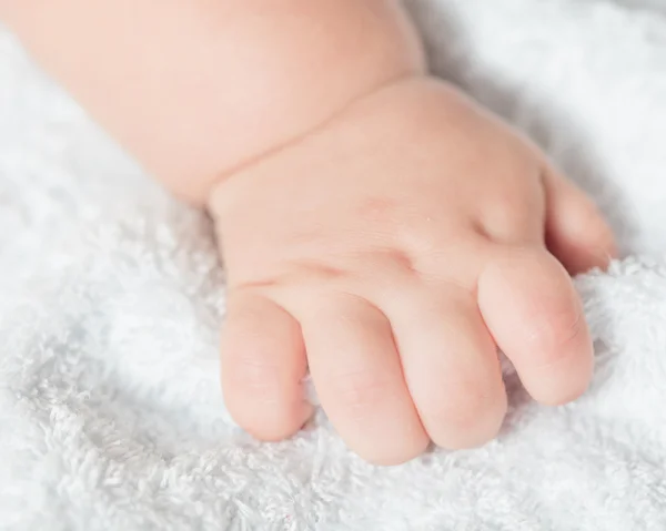 La mano del bebé — Foto de Stock