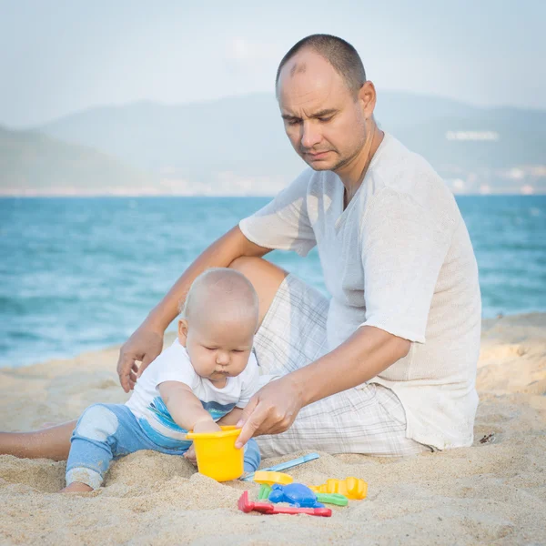 Padre y bebé —  Fotos de Stock