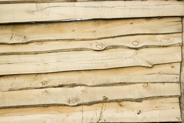 Structure de clôture de planches en bois — Photo
