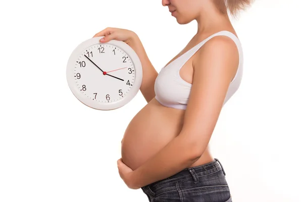Время беременности — стоковое фото