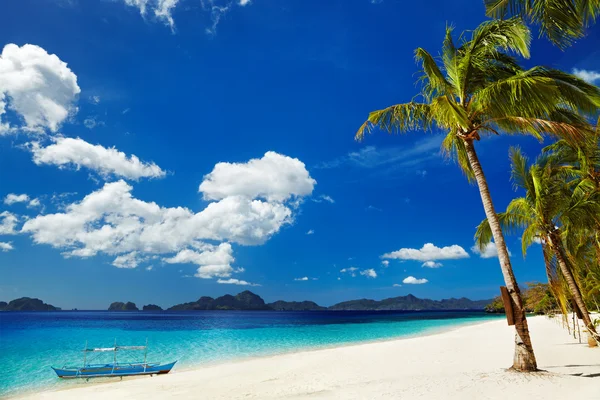 Spiaggia tropicale, Filippine — Foto Stock