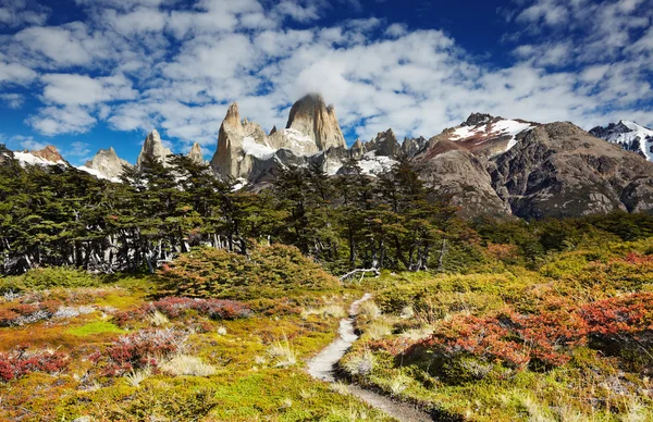 Гора Fitz Roy, Аргентина — стокове фото