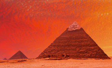 Pyramid fantasy clipart
