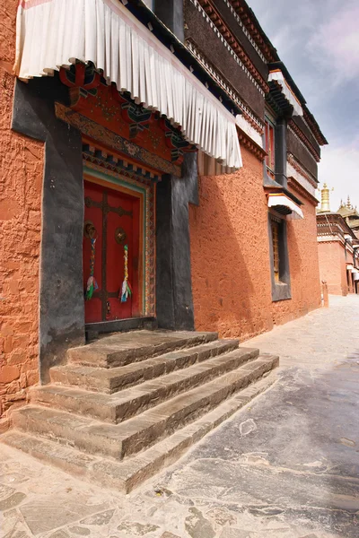 Klasztor tashilhunpo w Tybecie — Zdjęcie stockowe